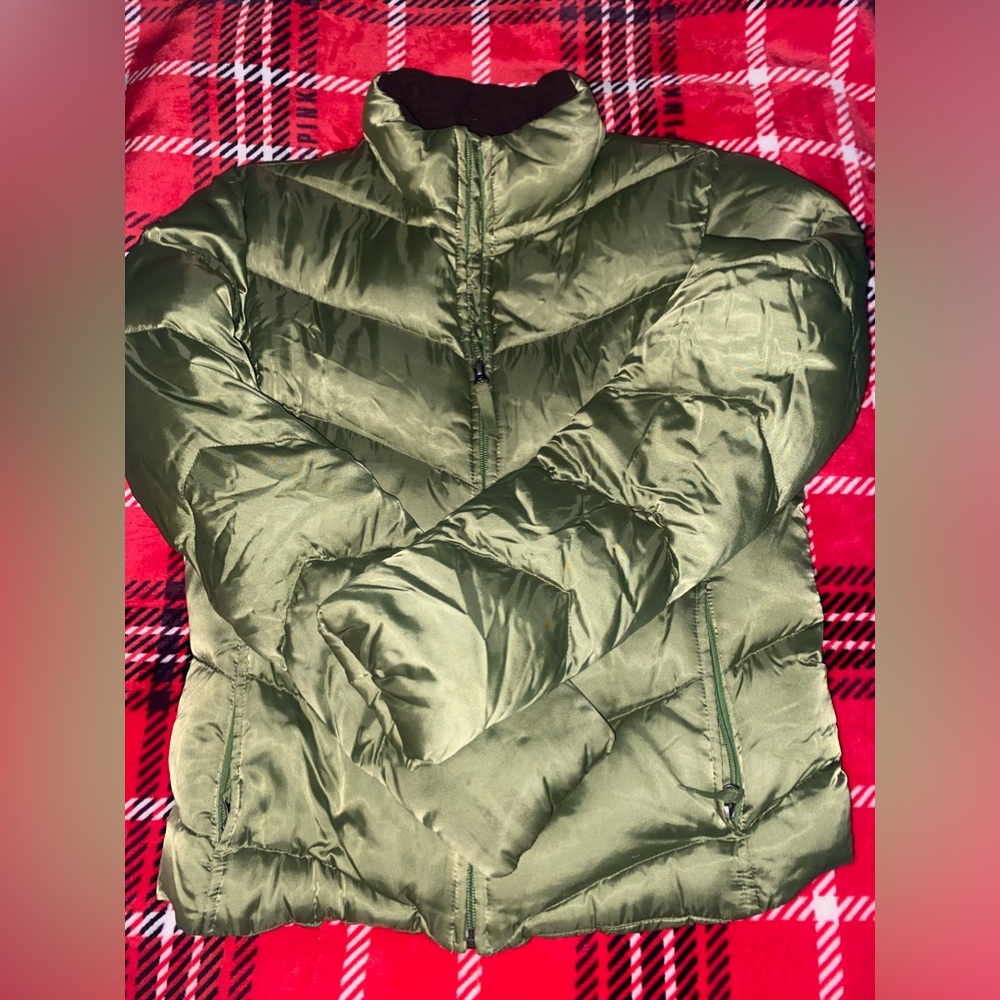 Eddie Bauer Down Puffer Coat-Small